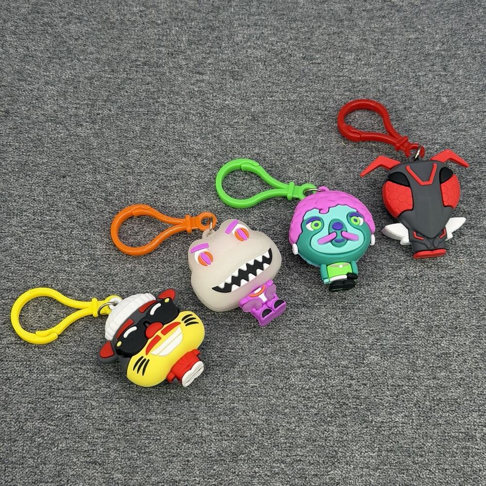 Lot of 4 Christian Academy Fundraising Keychains Prizes Trav Ghost Boone Tron